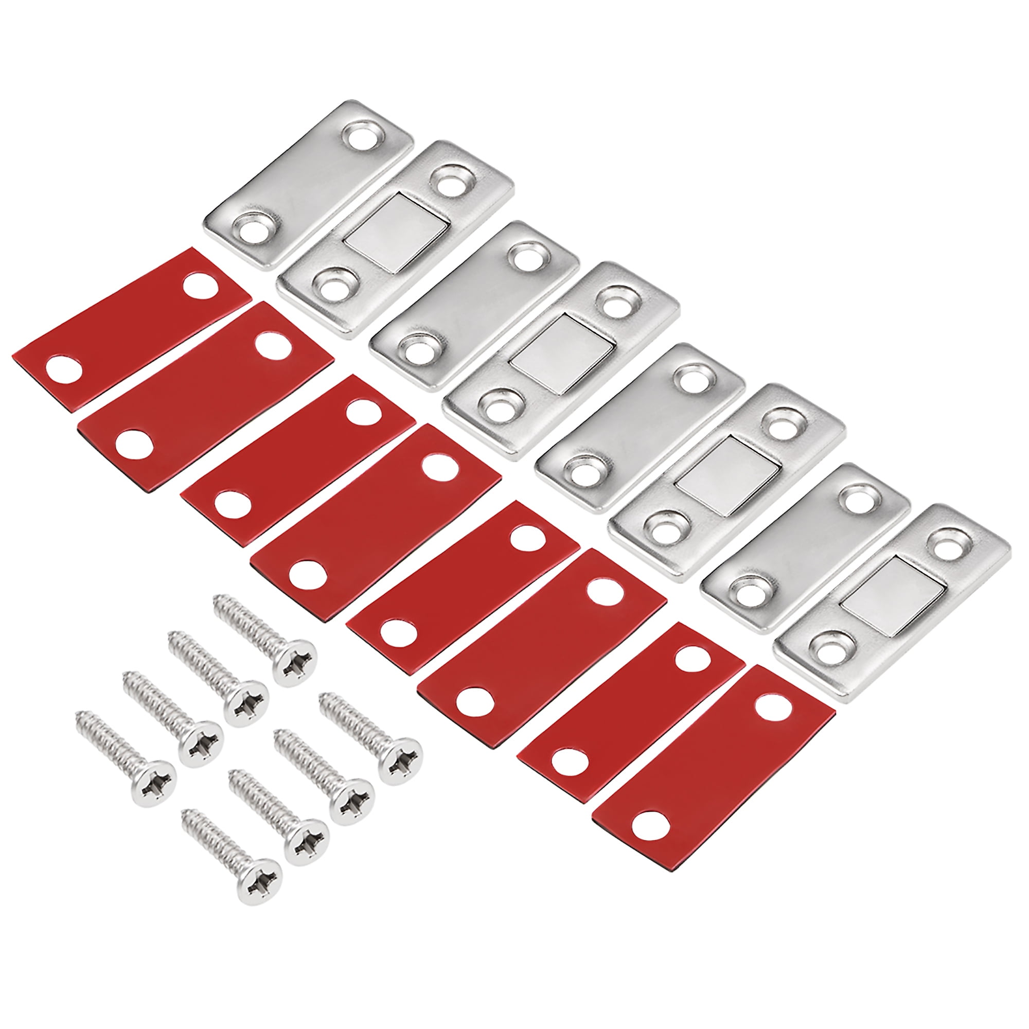 Thin Door Selfadhesive Catch Stainless Steel