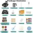 thumbnail image 5 of Complete Candle Making Kit With Wax Melter, Candle Making Supplies, Diy Arts&Crafts Kits Gift For Adults,Beginners,Including Soy Wax,Electric Stove,Wicks,Rich Scents,Rubber Pads,Wick Clips, 5 of 7