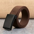 thumbnail image 2 of Pavied Belts for Women,Ratchet Belt,Fashion Belt Buckle Women Nylon Belt Fans Automatic Men Canvas Belt,Western Belts,Wide Belts Clearance Sale!, 2 of 2