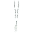thumbnail image 2 of ANGARA Lab Grown Spaced Out Diamond Curved Bar Pendant for Women in 14K White Gold (Size-3.1mm| Color-F-G| Clarity-VS) | Anniversary, Jewelry Gift for Women | Lab-Grown Diamond Necklace, 2 of 6