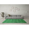 thumbnail image 3 of Ahgly Company Indoor Rectangle Oriental Green Industrial Area Rugs, 3' x 5', 3 of 4