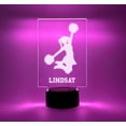 thumbnail image 3 of Cheer Cheerleader Team Light Up, Personalized, 16 Colors LED Room Girls Sports Night Light Lamp, FREE Engraving, Remote Control, Theme Gift, 3 of 11