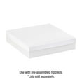thumbnail image 3 of Box Partners Deluxe Gift Box Bottoms 14" x 14" x 3" White 50/Case DGB14143W, 3 of 5