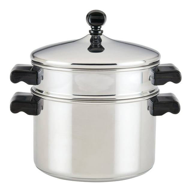 Salsera Farberware Classic Series 2.8L de acero inoxidable