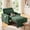 Green, variant on 3-in-1 Convertible Sleeper Chair, Lightweight Foldable Sofa Bed for Small Spaces, Linen Upholstery, Light Gray