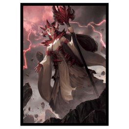 Fantasy North TCG Card Sleeves – 100 Smooth Matte Sleeves For MTG, Pokémon, Lorcana (Scoundrel Of The Seas Art)