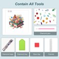 thumbnail image 4 of 5D DIY Taladro Parcial Con Forma Especial Pintura Diamantes Libros Flores 30x30cm, 4 of 9