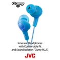 thumbnail image 2 of Jvc HAFX5B Écouteurs Intra-Auriculaires Gummy Plus, Noir, 2 of 4