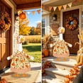 thumbnail image 5 of YuanGuangQ Thanksgiving Fall Maple Goose Outfit Goose Clothes for 23 in Cement or Plastic Geese Costume Dress for Yard Lawn Outdoor Garden Duck Statue Autumn Party Holiday Decor, 5 of 6