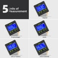 thumbnail image 2 of Digital Angle Finder, Electronic Bubble Angle Finder Dual Axis Level Box 0.01° Resolution LCD Inclinometer Bevel Gauge 0 - 360° Measurement, 2 of 8
