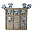 thumbnail image 2 of Handmade Tic Tac Toe - Old Fashioned Wooden Game Board, S'MORE DUDES, by Wilcor, 2 of 2