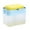 Blue, variant on Gallickan Dish Soap Dispenser with Sponge, 3-in-1 Kitchen Soap Dispenser, Sponge and Holder, 30 oz Large Capacity Dish Soap Box and Non Scratch Dish Sponges, Gray