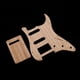 thumbnail image 5 of Guitarra Pickguard Scratch Plate SSS y licencia trasera Tremolo Cover Set para piezas de guitarra ST, 5 of 8