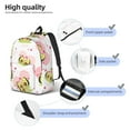 thumbnail image 3 of Rocae Avocado Lovers for Durable Canvas Backpack Leisure Large Bag Travel Rucksack Multi-function Backpack Small, 3 of 8