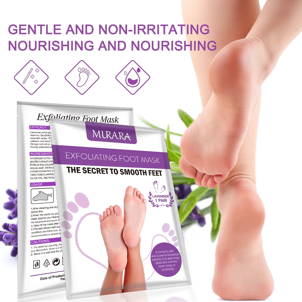 Buy Lavender Foot Peel Mask by SEFUDUN Feet Peeling Mask for Repair