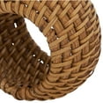 thumbnail image 4 of Fennco Styles Hand Woven Rattan Decorative Napkin Rings, Set of 4 - Caramel Napkin Holder for Home, Farmhouse Dcor, Banquets, Family Gathering and Special Occasion, 4 of 5