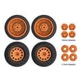 thumbnail image 2 of Car Tires with Wheel Rims 4pcs Replacement for 110 K1 Short Truck, 2 of 6