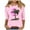 Pink, variant on My Item BeiFu Long Sleeve Shirts For Women Casual Womens Tops Plus Size Fashion Women Blouses Dressy Casual Long Sleeve Cotton Polyester Blend T Shirts Women Fall Outfits For Women 2025