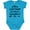 Turquoise, variant on Inktastic I Can't Wait to Meet You Grandma Baby Announcement Boys or Girls Baby Bodysuit