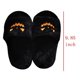 thumbnail image 3 of Sonducket Zapatillas de espuma viscoelástica con cara divertida de 25CM, suela impermeable antideslizante, zapatos de casa de murciélago de calabaza de Calzado negro, 3 of 6