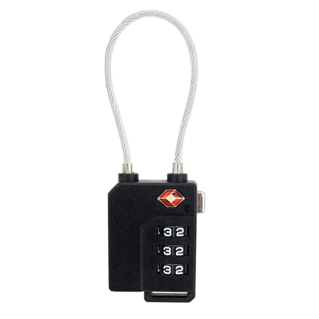 4 Dial Digits Combination  Lock Suitcase Luggage Code Password Lock Padlock.H4 