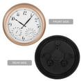 thumbnail image 3 of WHAMVOX outdoor digital clock Outdoor Wall Clock Multi PVC Time Display 1Set, 3 of 8