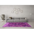 thumbnail image 3 of Ahgly Company Indoor Rectangle Oriental Purple Industrial Area Rugs, 4' x 6', 3 of 4