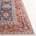 thumbnail image 6 of SAFAVIEH Journey Gale Medallion Area Rug, Navy/Rust Beige, 5'5" x 7'7", 6 of 13
