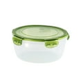 thumbnail image 5 of Large Green Plastic Mixing Bowl with Lid – 1PC, Lightweight, Airtight, Dishwasher Safe – Perfect for Prepping, Baking & Serving, 5 of 9