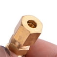 thumbnail image 4 of 5-Piece Brass Brake Line Compression Fittings Unions (Fits 3/16" OD Tubing) -, 4 of 4