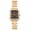 goldblack, variant on Women's Analog Quartz Watch: Stainless Steel Strap Elegant Ladies Bracelet Gold Square Wrist Watch - for Casual Business