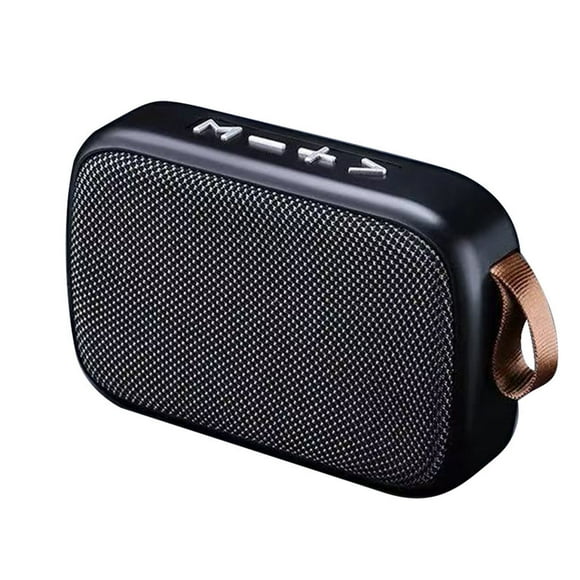 Speaker Outdoor Wireless Sound Box Handsfree Call Rechargeable Bluetooth\-compatible 4\.2 Speaker Plastic Sound Box, Black Silver gray