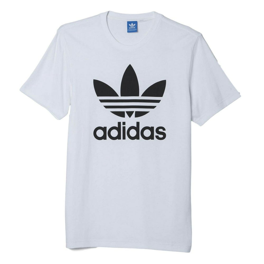 Adidas - New Men's Adidas Original Authentic Trefoil Logo Tee Shirt T