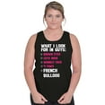 thumbnail image 3 of What Look In Guys French Bulldog Pet Tank Top Tee Shirt Women Brisco Brands S, 3 of 6