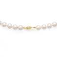 thumbnail image 2 of ADDURN 8.5-9mm White Perfect Round Akoya Pearl 24" Necklace with 14kt Yellow Gold Clasp, 2 of 3