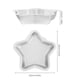 thumbnail image 2 of Molde para pasteles en forma de estrella Molde para pasteles antiadherente de aluminio con forma de cinco puntas Molde para hornear para tartas Tartaletas Cupcakes Tartas Tartas de queso Pan Plata, 2 of 8
