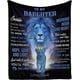 thumbnail image 1 of LHSHID Personalized Love Blanket Throw to My Daughter from Dad It's filled with lots of hope love and light Blanket Gift for My Daughter, 1 of 5