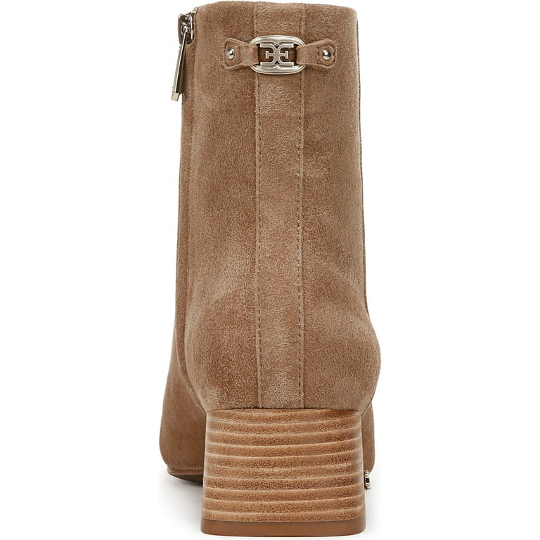 Stivaletto Donna Sam Edelman Paige | Tacco A Blocco 4,4 Cm E Punta Quadrata | Colore Granada Tan | Chiusura Con Cerniera | Eleganza Per L'autunno - 4