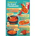 thumbnail image 5 of Korean Tteokbokki Sauce, Spicy & Sweet Gochujang Sauce for Rice Cakes & Stir Fry, Ready-to-Use Korean Cooking Sauce, 120g (4.23 oz), 5 of 5