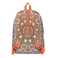 thumbnail image 3 of Floral Boho Mandala Print Laptop Backpack for Women Men, Lightweight Durable Bookbag for College School, Large Capacity Rucksack for Work Travel Gift, 3 of 5