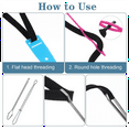 thumbnail image 7 of 8 Pcs Flexible Drawstring Threader Tool Set Sewing Loop Turner for Jackets, Coats, Pants, Hoodies & Sweaters, 7 of 7