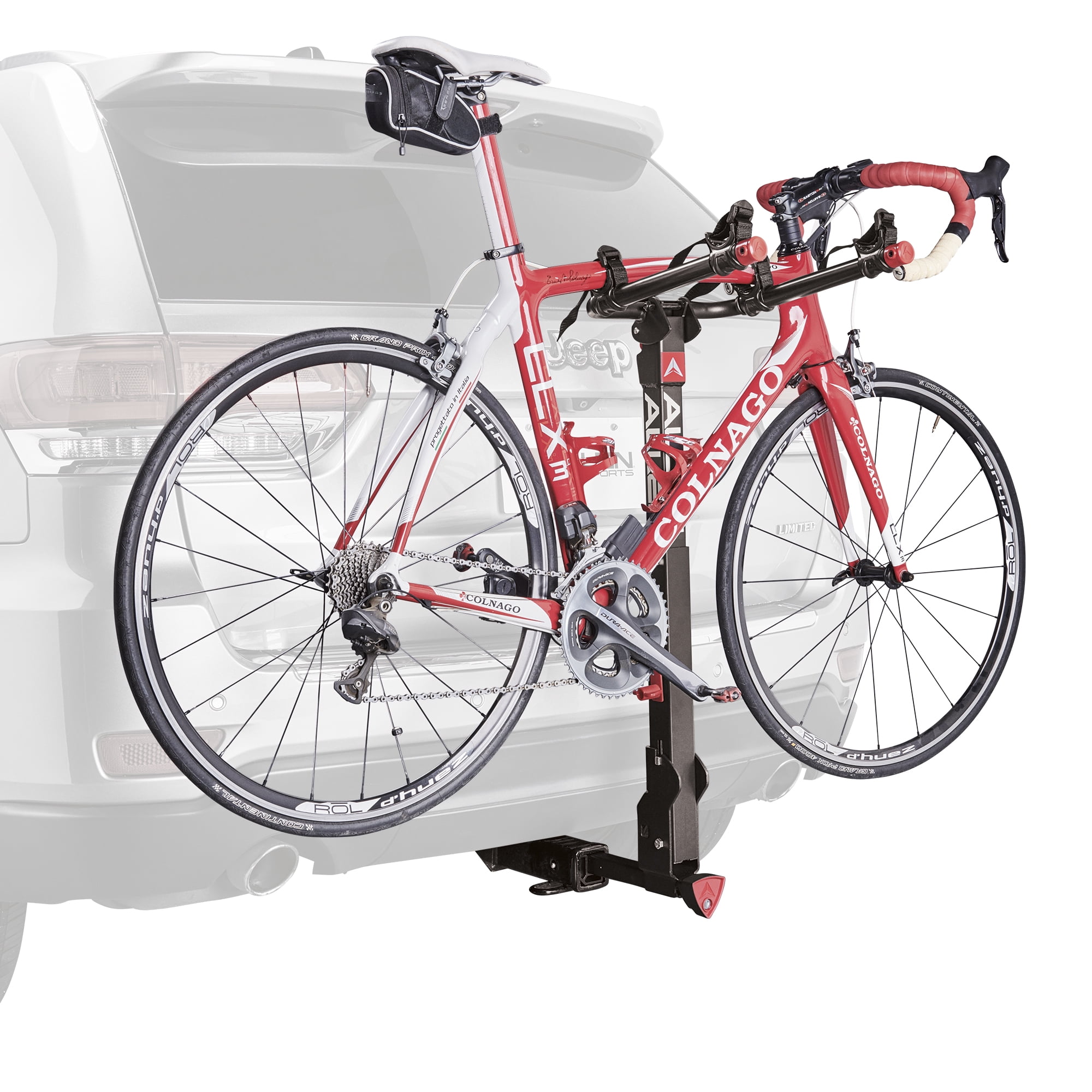Allen Sports Deluxe Locking Quick Release 2-Bicycle Carrier, Model 820QR, Black