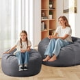 thumbnail image 5 of Nextay 3FT Bean Bag Chair for Adults, Oversized Memory Foam Beanbag with Washable Cover, Soft Comfy Lounge Chair for Living Room, Bedroom, Dorm, 5 of 8