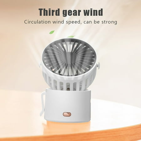

iMESTOU Deals Clearance F852 Desktop Spray Dual-Port Angle Adjustment Three-Gear Usb Small Fan