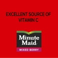 thumbnail image 5 of Minute Maid Mixed Berry, Fruit Juice Drinks, 10 fl oz, 6 Pack, 5 of 11