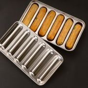 SIEYIO Stainless Steel Sausage Mold Sausage Maker For Making Bratwurst Hot Dogs Or Vegetarian and Vegan Bratwurst Sausages