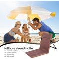 thumbnail image 3 of XINQIHANG Travel Beach Chair-Lightweight Beach Tanning Chair,Water Proof Beach Lounger with Adjustable Backrest for Tanning, Travel, and Relaxation, Indoor & Outdoor Use, 3 of 7