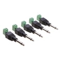 thumbnail image 4 of Conector de sonido de 6,35 mm, 1/4 , paquete de 5 con de rosca interna, 4 of 8