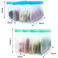 thumbnail image 5 of Sacs de Stockage de Nourriture Réutilisables 8pcs, 28 * 25.5 * 5cm, Couleur Aléatoire, 5 of 5
