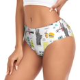 thumbnail image 2 of Fotbe New York Calzones Estampados para Mujer – Ropa Interior de Algodón, Cómoda, Suave y Elástica-Large, 2 of 6